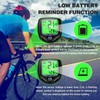 SPGOOD Wireless Bicycle Computer, 19 Functions, IP54 Waterproof, Black