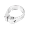 X AUTOHAUX 34.9mm Aluminium Alloy Bike Bicycle Seat Post Clamp