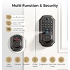 Keyless Entry Deadbolt - WiFi Video Smart Lock with Camera,
