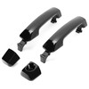 HECASA Door Handles Kit Compatible with 2007-2022 Toyota Tundra Crewmax