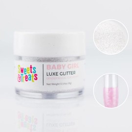Gender Reveal Decorations Edible Glitter for Drinks, Magical Gender Reveal Ideas, Surprise Boy or Girl Gender Reveal Sprinkles as Drink Glitter or Brew Glitter, Baby Reveal - Pink Edible Glitter