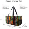 NGIL Extra Large Utility Tote Reusable Grocery Organizing Bag Oversized