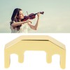 Violin Mute Metal Sound Reduction Lightweight Portable Violin Practice Silencer