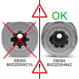 Easyboost Blade hub Support for Castelgarden GGP Alpina Bestgreen Mc Allister Mountfield Sterwins Stiga Tigara Lawn Tractor OEM 122465608/0 122465608/1 122465608/2 122465608/3 1224656082