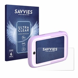 Savvies Pack of 6 Screen Protectors for Myfirst Camera 50 Ultra Transparent