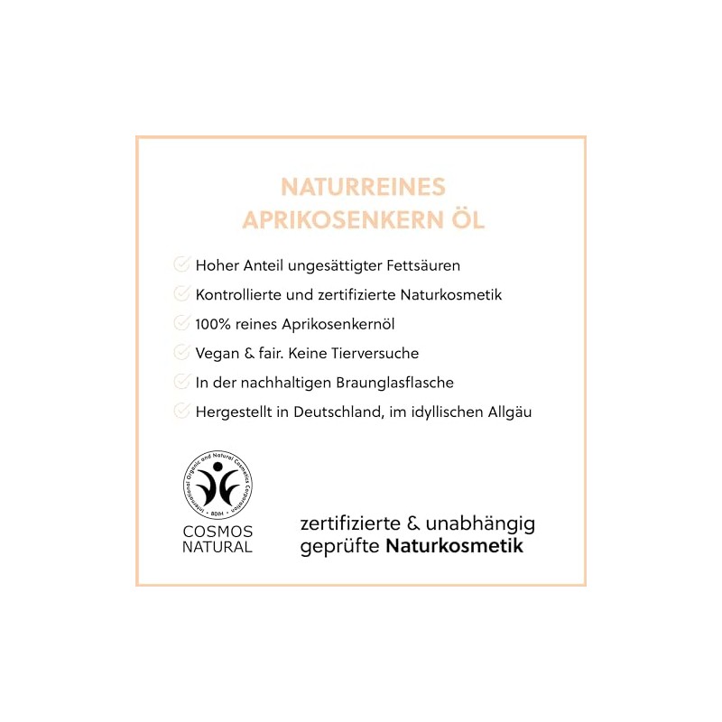 ELIXR - Organic Apricot Kernel Oil Cold Pressed - For