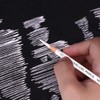 2 Pcs White Sketch Charcoal Pencils -Professional Hight Quality Sketch