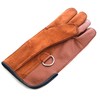 starlingukpk Quality Double Layer Genuine Leather Falconry Short Gloves/Bird Handling