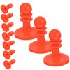 Mipcase 10pcs Thunder Camping Caps for Tent Poles Insulated Protection