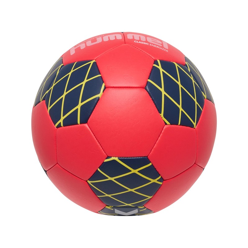 hummel, hmlCLASSIC Energizer Handball, Red/Navy/Yellow, 2