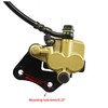 PRO BAT Front Disc Brake Master Cylinder Caliper + 190mm/7.48''
