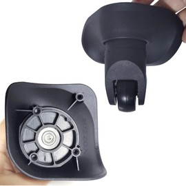 Replacement Luggage Wheel Repair Suitcase Bag Parts Spinner Wheels Casters (W041-S-a Pair 2 Pcs)