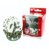 Culpitt Baked with Love Vintage Holly Baking Cases, Christmas Cupcake