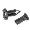 Black Car Bumper Rivets Plastic Push Pin Clips Fasteners Body