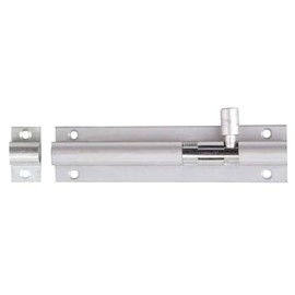 Thingymabob Door Security Bolt, 50mm, Satin Anodised Aluminium - Pack of 2