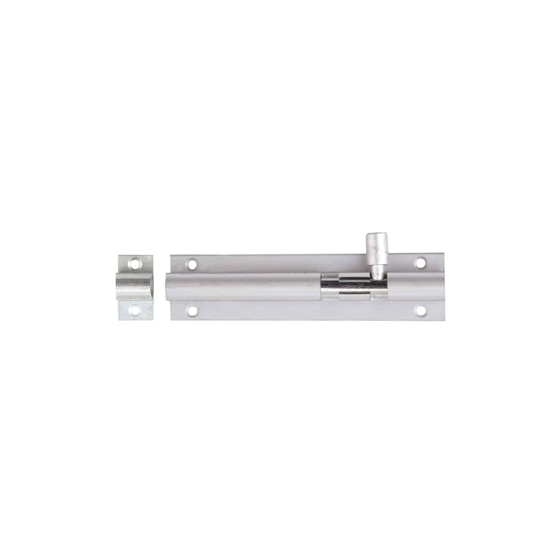 Thingymabob Door Security Bolt, 50mm, Satin Anodised Aluminium - Pack