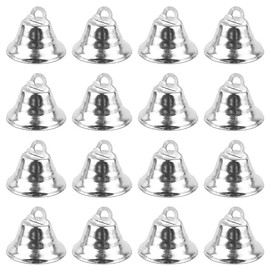 Framendino, 20 Pack Jingle Bells Mini Small Bells Craft Bells with Hooks for Christmas Wedding DIY Craft Wind Chimes Making