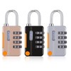 Fuyamp 3 Pcs Combination Padlock, Waterproof Padlocks for School Gym