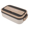 Bento Lunch Box 316 Stainless Steel 700ml Capacity Leakproof Microwave