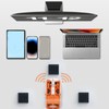 Wireless Bluetooth 3 Mode BT5.1 BT5.1 2.4GHz Mouse Transparent Clear