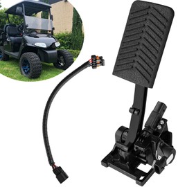 Drive-up EZGO Accelerator Pedal Assembly Suitable for RXV and 2FIVE Electric Golf Carts, Accelerator Pedal Assembly with Adapter Wiring Cable, Replace OEM 604692, 610315, 671889, 638180, 613109