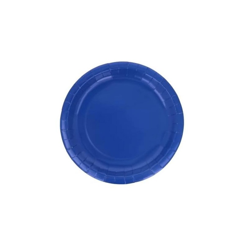 PIATTI GRANDI BIO BLU 15PZ
