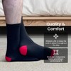 Bonjour Mens Socks (12 pairs) Cotton Rich, Comfortable, Breathable, Designer