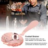 Cocktail Strainer Anti Rust Efficient Filtering Stainless Steel Strainer Bar