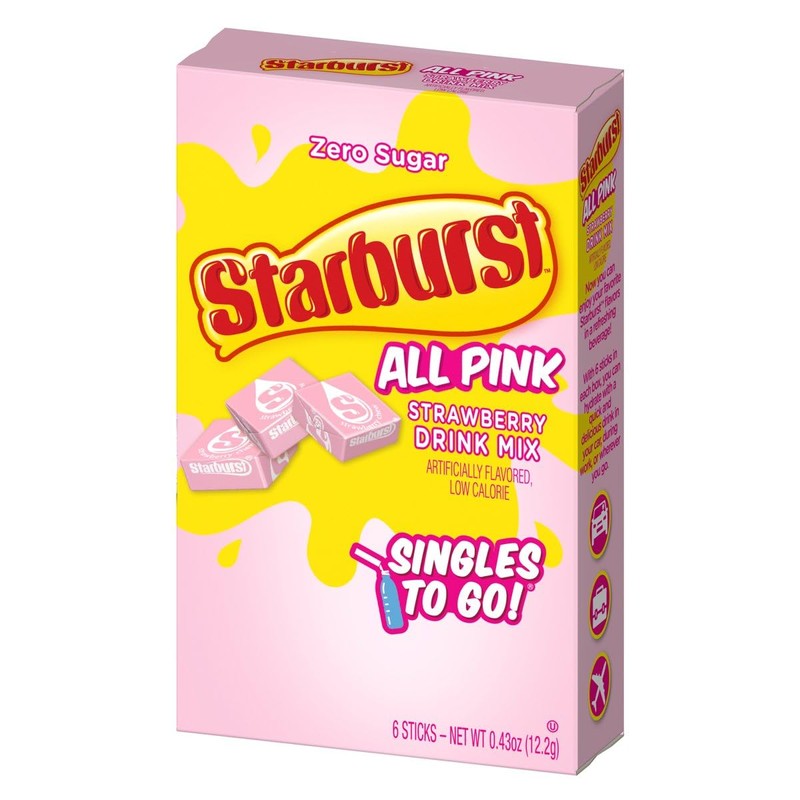 Starburst Singles to Go Variety Pack: All 5 Flavors (Raspberry,