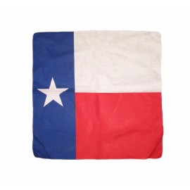 Unbranded 6 Pack Texas Flag Lonestar State 100% Cotton Bandana 22"x22" Bandanna