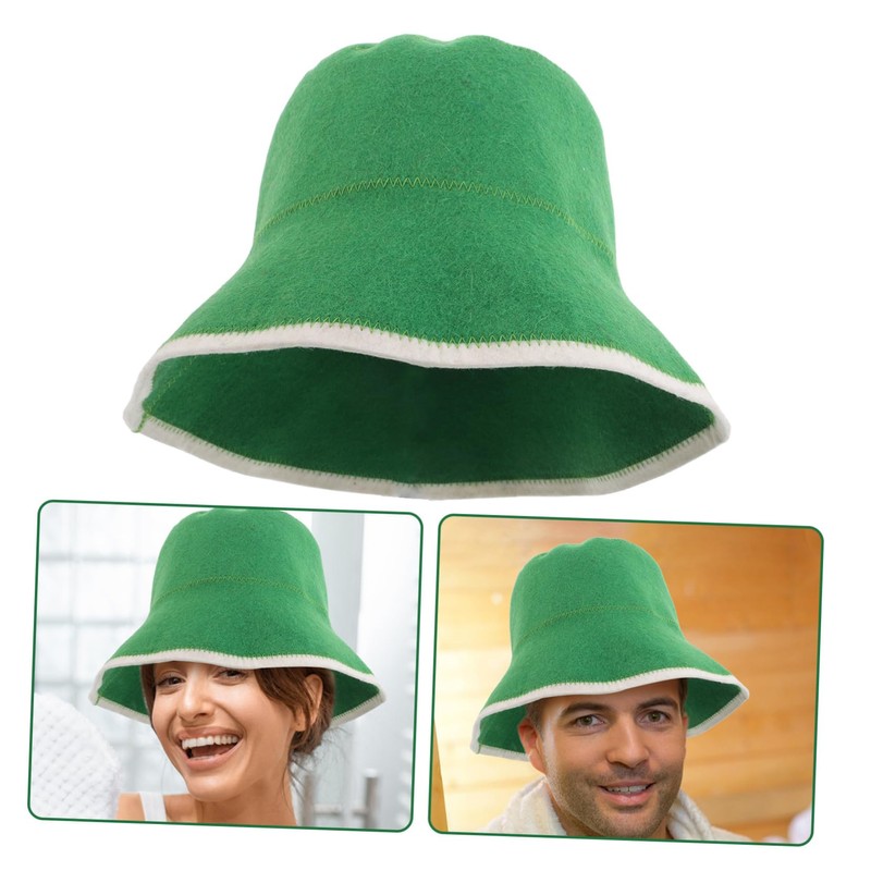TOVINANNA Absorbent Heat Insulating Hair Drying Cap for Steam Room