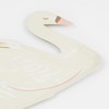 Meri Meri Swan Shaped Plates (Pack of 8)