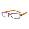 I NEED YOU Lesebrille Hangover / +2.50 Dioptrien/Lila-Orange, 1er Pack