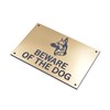 Beware of the Dog (German Shepherd) - Easy to See