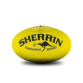 Sherrin KB Synthetic Football Yellow Size 1