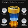 PESSILIN Pool Chalk Holder Round Shaped Practical Tool Billiards Accessories