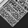 150Pcs M3-M10 Rivet Nut 304 Stainless Steel for Fastening Piece
