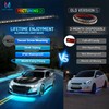 MICTUNING N8 Aluminum RGBW LED Car Underglow Light Kit, Exterior