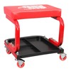 Torin TR6300 Red Rolling Creeper Garage/Shop Seat: Padded Mechanic Stool