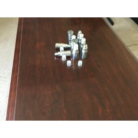 Gator MJ-08-10, 10 PK, 1/2" Hose x 5/8" threads, Male JIC Hydraulic Hose Fittings HY