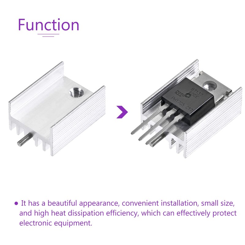 DMiotech 10 Pack 21 x 15 x 10 mm Aluminium