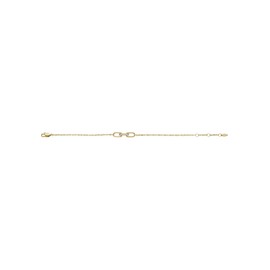 Fossil Women's link bracelet Heritage D-Link stainless steel gold-tone, JF04525710