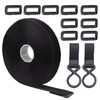 Velcro cable ties, reusable Velcro cable ties, for organising your
