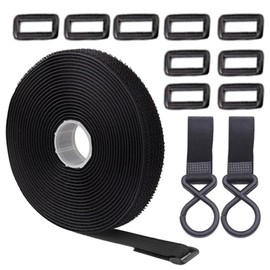Velcro cable ties, reusable Velcro cable ties, for organising your cables, cords, hoses etc