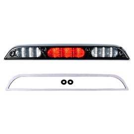 Compatible for 2015-2020 Ford F150 2017-2022 F250 F350 F450 Super Duty 2017-2019 F550 SD LED 3rd Brake Cargo High Mount Stop Reverse Back Up Light (Red, Xenon White)