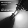 Sbulhia 9-16V H4 LED Motorcycle Headlight Bulbs, Super Bright 3030