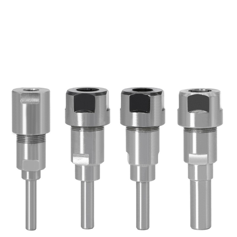 1/4'' to 8mm Shank Router Bit Extension Rod Collet Engraving