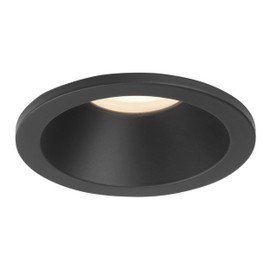 Astro Bathroom Downlight/Recessed Spot Light, Aluminium, 50 W, Matt Black