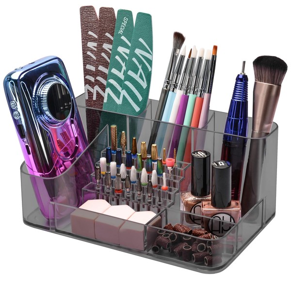 CGBE Nail Drill Machine & Nail Drill Holder, 28 Holes