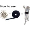 16.4Ft x 0.8In Adjustable Cable Straps with 25 Buckles, Free